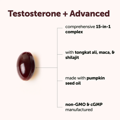 Testosterone+ Advanced | 15-in-1 Complex
