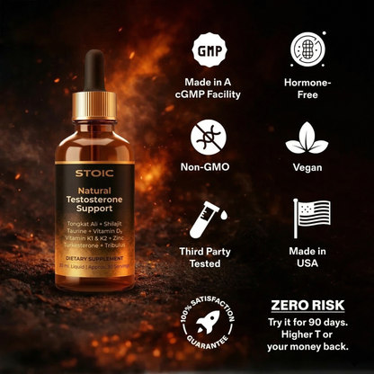 Stoic Men Natural Testosterone Support Complex: Try Once